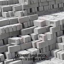 CEMENT SAND BRICK (624pcs/pallet)