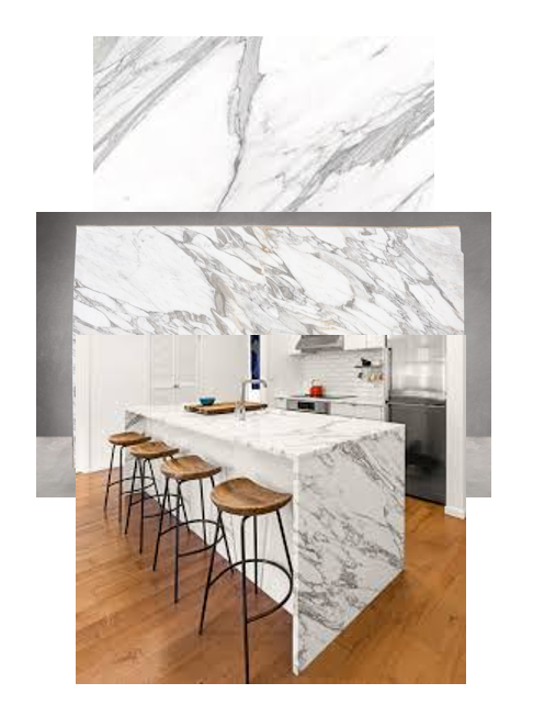 MARBLE (WHITE CALACATTA)